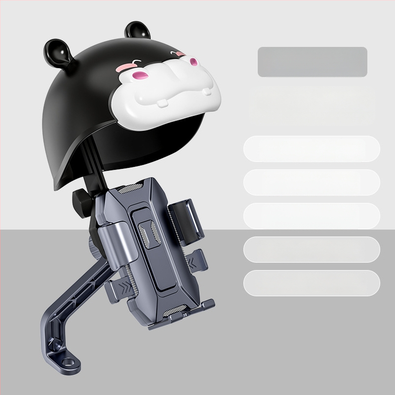 Telefonikinnitus mootorratastele ja jalgratastele – metallist, minimalistlik disain, fikseeritud navigeerimiskinnitus