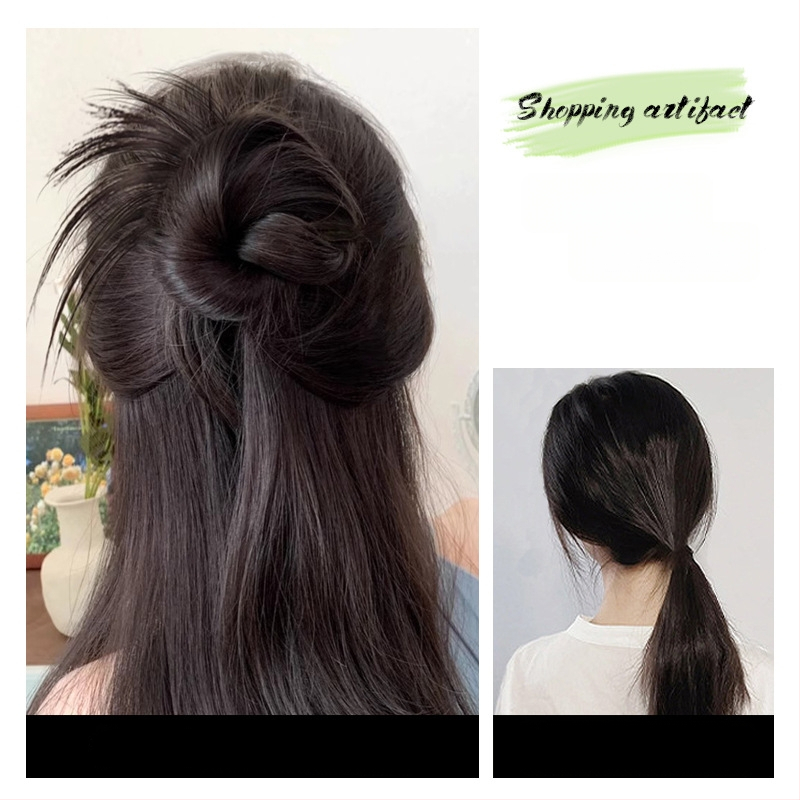 Klipų parūka, natūralus stilius, Grab Chicken Feather Balls modelis, karščiui atsparus vielas (Modelis: Grab Chicken Feather Balls; Medžiaga: karščiui atspari viela; Dažymas: netinkamas karštam dažymui; Efektas: formos keitimas)