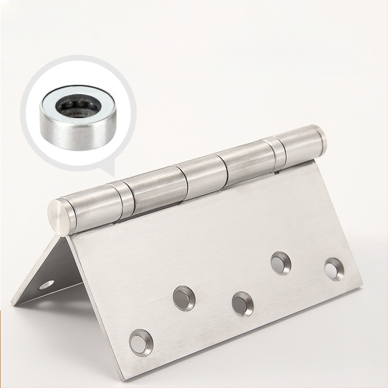 Sotegu Nerūdijančio plieno hinge sulankstomoms medinėms durims, paviršius: šlifuotas nerūdijantis plienas, stilis: modernus paprastas