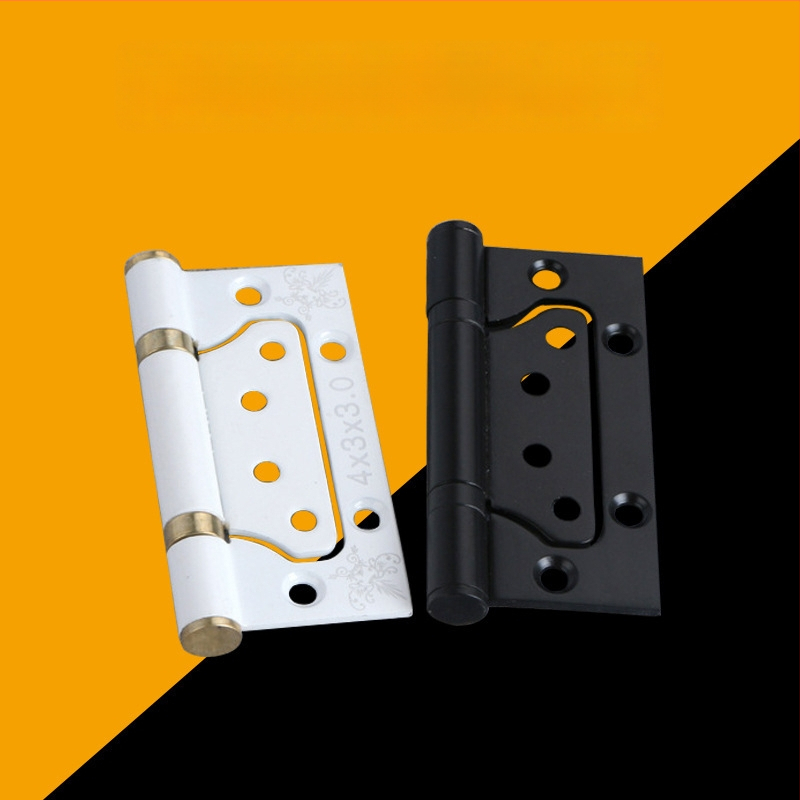 Nerūdijančio plieno durų vyris, šiuolaikinio minimalistinio stiliaus (Modelis 430; Medžiaga: nerūdijantis plienas; Paviršiaus apdaila: dažymas)