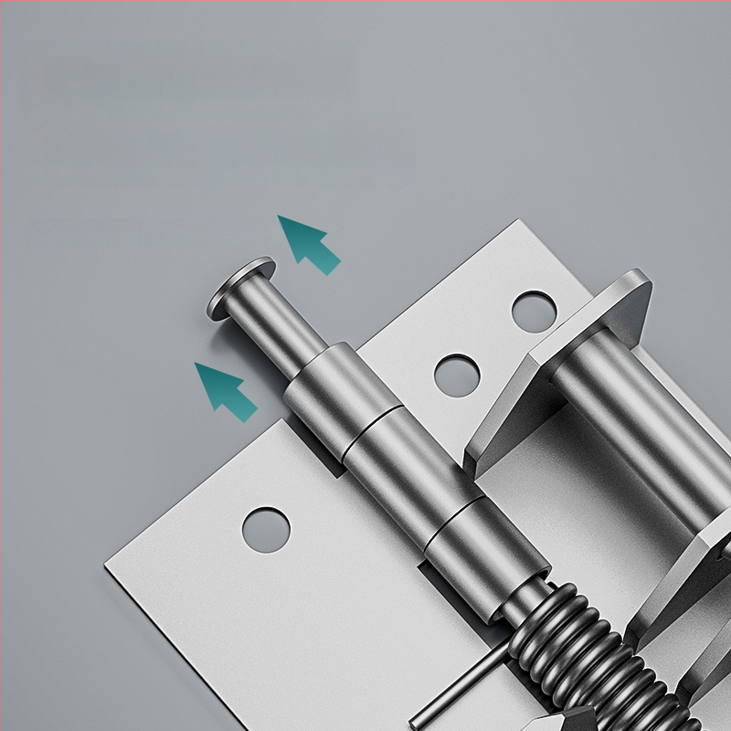 Automatinis užsidarantis paslėptas vyris su spyruokle, liejinys, daugiasluoksnė elektroplakavimas, Sotegu prekės ženklas, 90 laipsnių padėtis