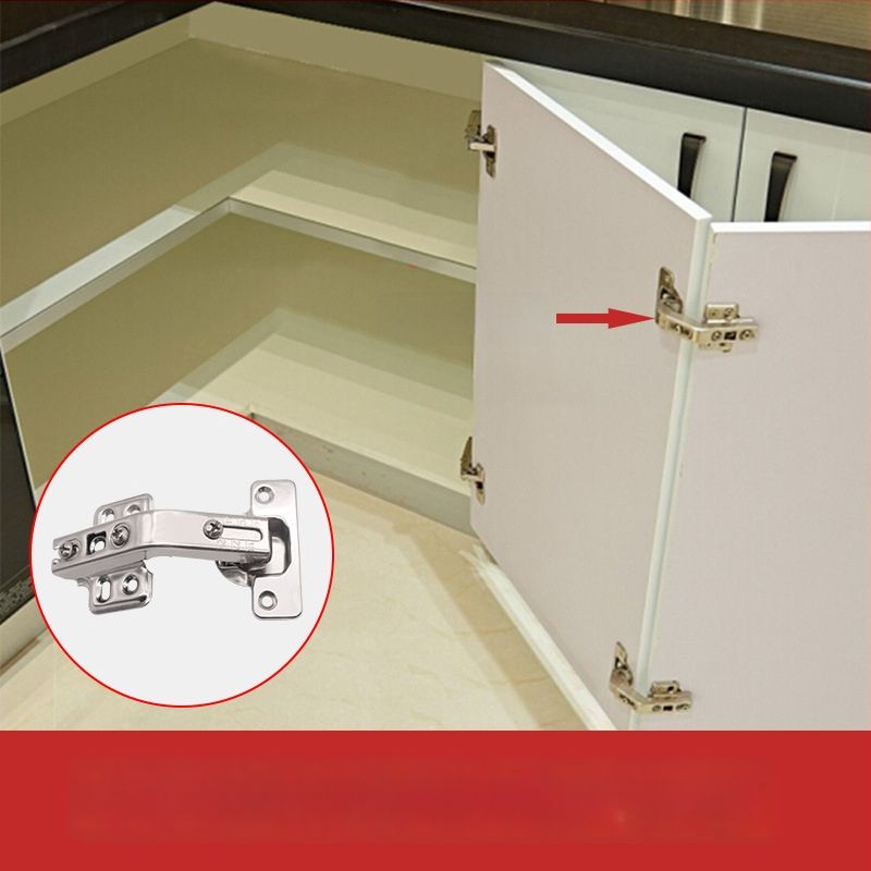 Spintelės durų vyris, 135° kampas, šaltai valcuotas plienas, didelis kampas, elektroplatinė danga, tylus uždarymas