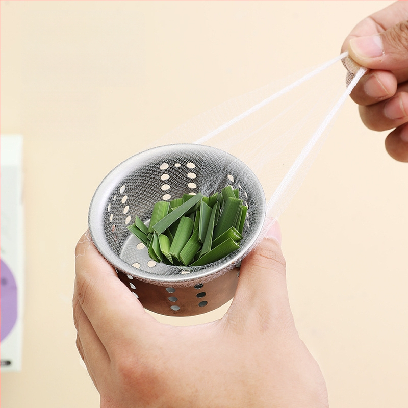 Vienkartinis poliesterinis filtravimo maišelis kriauklei nuotekoms, antiužsikimšimo, virtuvei