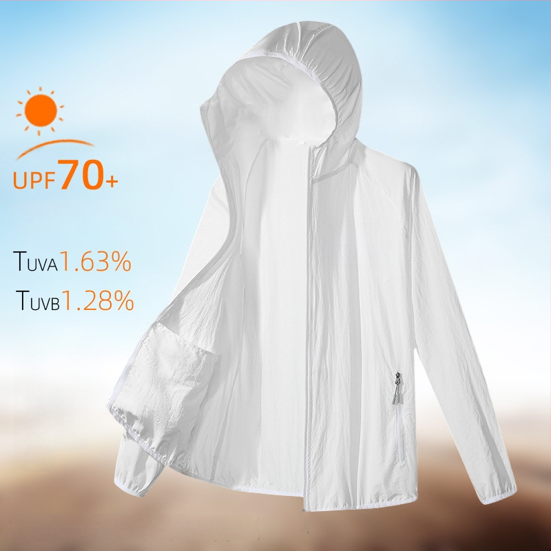 Õues kantav tuulejope kapuutsiga, UPF50+ UV kaitse, hingav, kiiresti kuivav