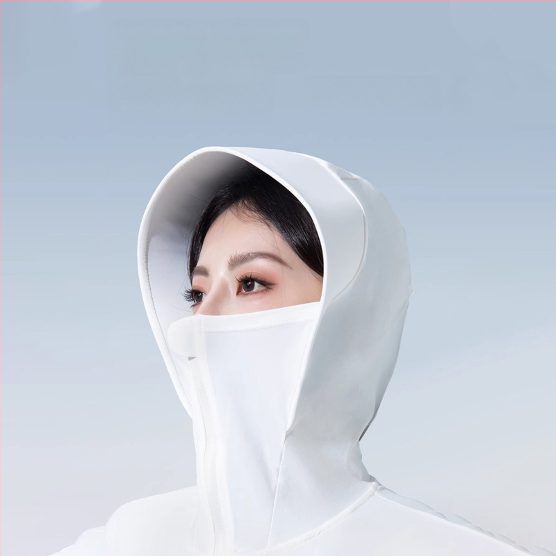 Lauko vėjinė striukė su gobtuvu - unisex, greitai džiūstanti, kvėpuojanti, UV apsauga UPF50+