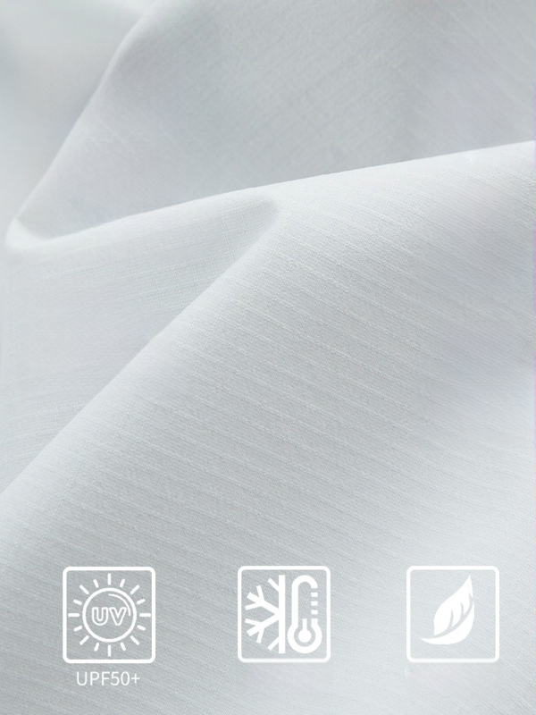 Unisex vasarinė vėjo striukė su UPF50+ saulės apsauga, gobtuvą, dryžuotas raštas, greitai džiūsta, 83% nylonas / 17% spandekso