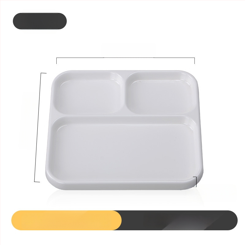 Kimmeli melaminė dip plokštelė kepimui griliams, kvadratinė, 3–4 skyreliai, logotipas atspausdintas, pritaikymas įmanomas, apdaila po glazūra, šiuolaikinio minimalistinio stiliaus