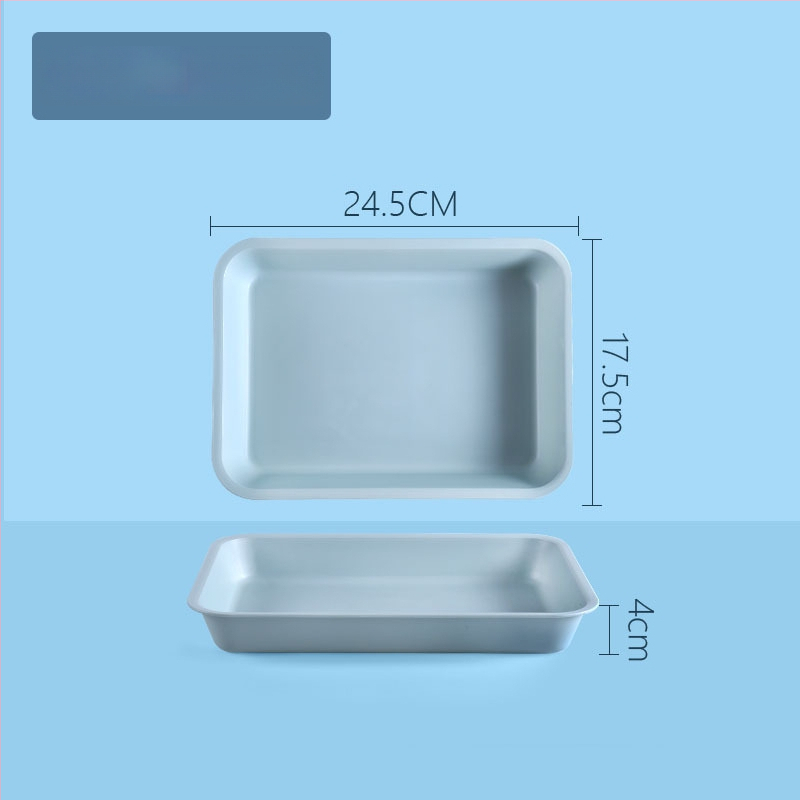 Plastikinis stačiakampis padėklas vientisu raštu (Prekės ženklas: Juxingshun; Medžiaga: Plastikas; Forma: Stačiakampė; Stilius: Naujasis Kinų stilius)