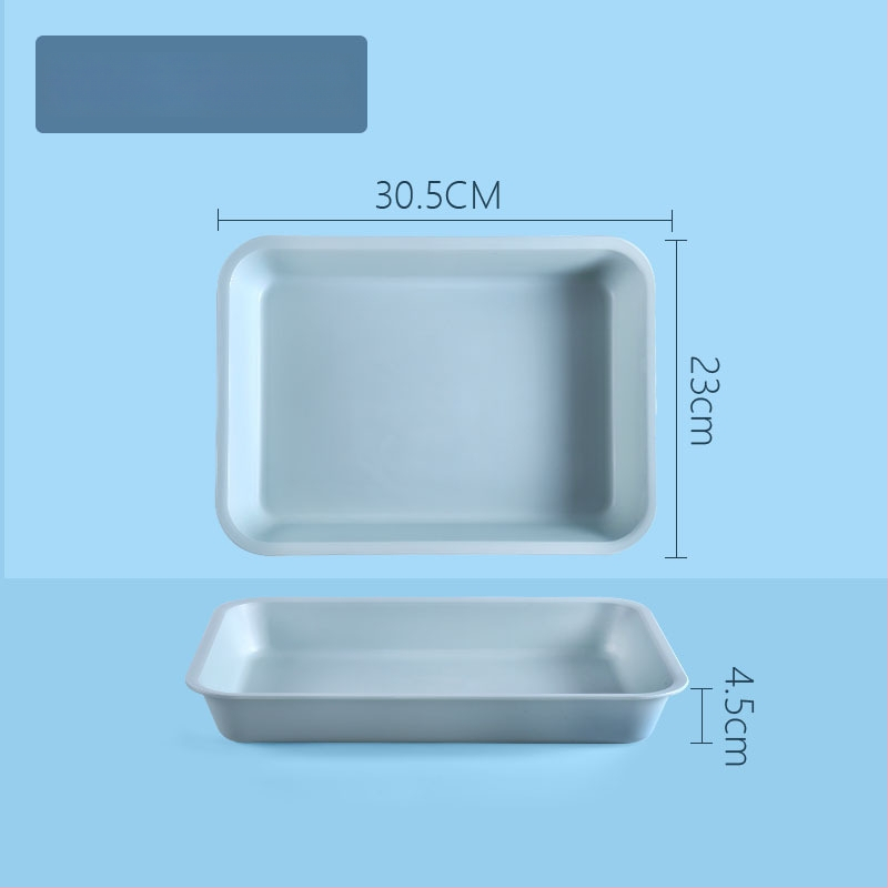 Plastikinis stačiakampis padėklas vientisu raštu (Prekės ženklas: Juxingshun; Medžiaga: Plastikas; Forma: Stačiakampė; Stilius: Naujasis Kinų stilius)