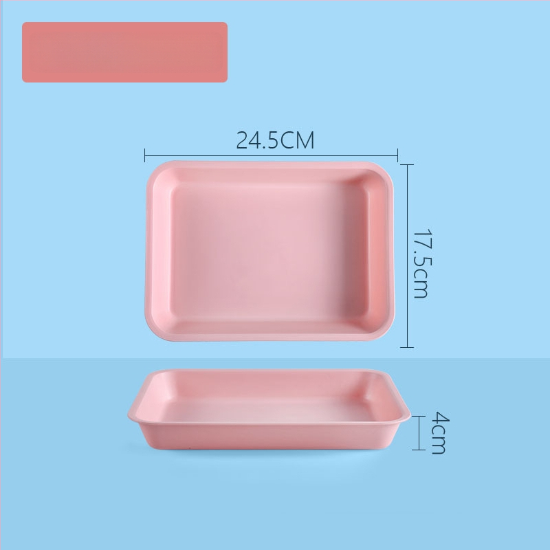 Plastikinis stačiakampis padėklas vientisu raštu (Prekės ženklas: Juxingshun; Medžiaga: Plastikas; Forma: Stačiakampė; Stilius: Naujasis Kinų stilius)