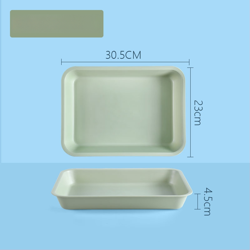 Plastikinis stačiakampis padėklas vientisu raštu (Prekės ženklas: Juxingshun; Medžiaga: Plastikas; Forma: Stačiakampė; Stilius: Naujasis Kinų stilius)