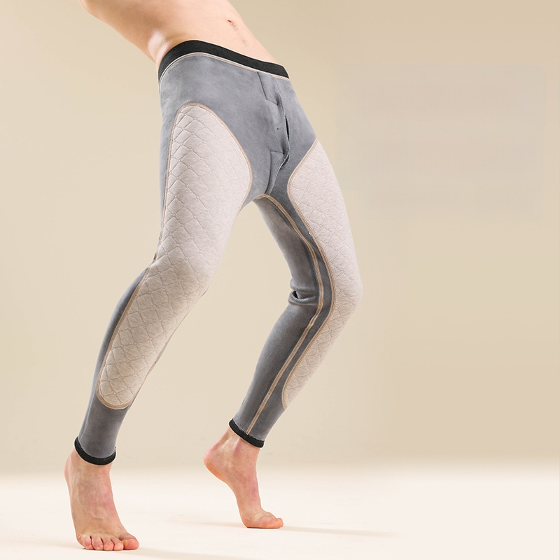 Unisex termopüksid põlvekaitsega ja talie kaitsega, kolmekihiline fleece, väga paks kangas 501–600 g/m², sametvooder