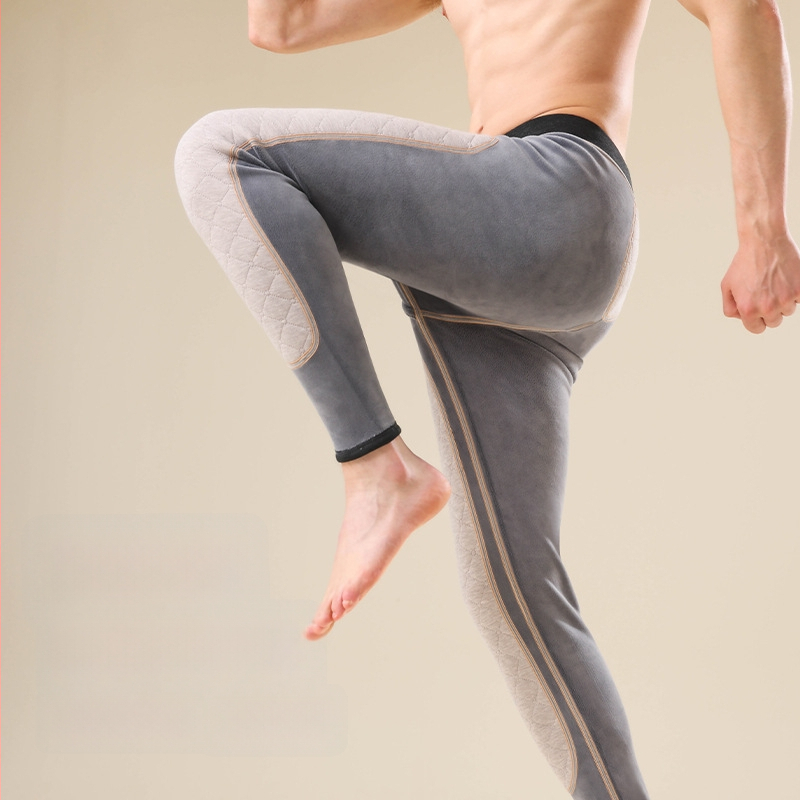 Unisex termopüksid põlvekaitsega ja talie kaitsega, kolmekihiline fleece, väga paks kangas 501–600 g/m², sametvooder