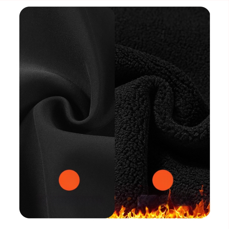 Vidutinio amžiaus vyrų kasdieninės kelnės su tiesiu siluetu, fleece pamušalas, žiema 2025.