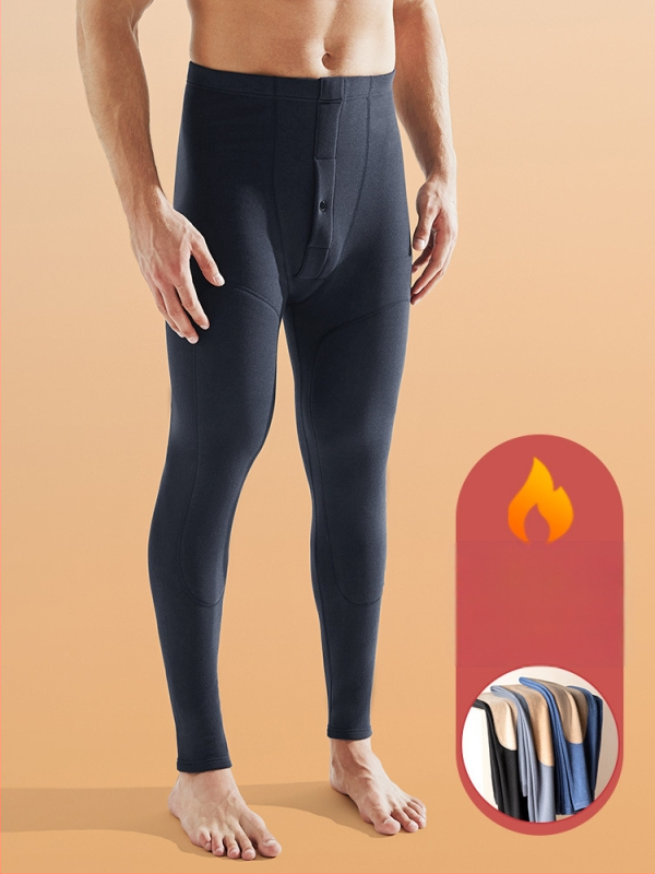 Meeste talvised termilised püksid, paksu fliisi voodriga, kationaalne polüester 80-90%, õmblusteta, hoiab sooja