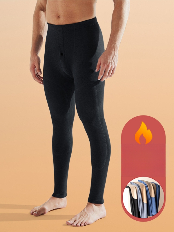 Meeste talvised termilised püksid, paksu fliisi voodriga, kationaalne polüester 80-90%, õmblusteta, hoiab sooja