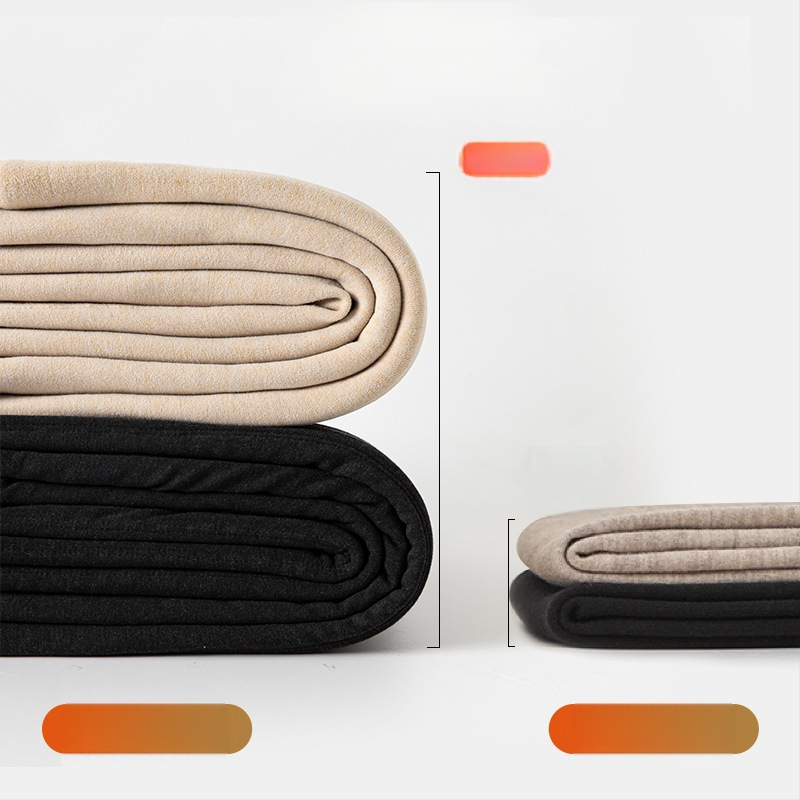 Meeste villased termopüksid, integreeritud põlvekaitsetega, fleece vooder, kolmekihiline konstruktsioon, 100% vill, 501-600 g/m² paksus