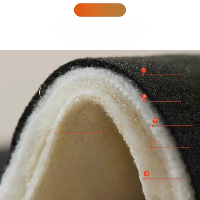 Meeste villased termopüksid, integreeritud põlvekaitsetega, fleece vooder, kolmekihiline konstruktsioon, 100% vill, 501-600 g/m² paksus