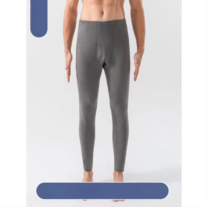 Meeste De Velvet fleecevooder termo püksid, 100% polüester, 201-250 g/m2 paksus, õmbluseta