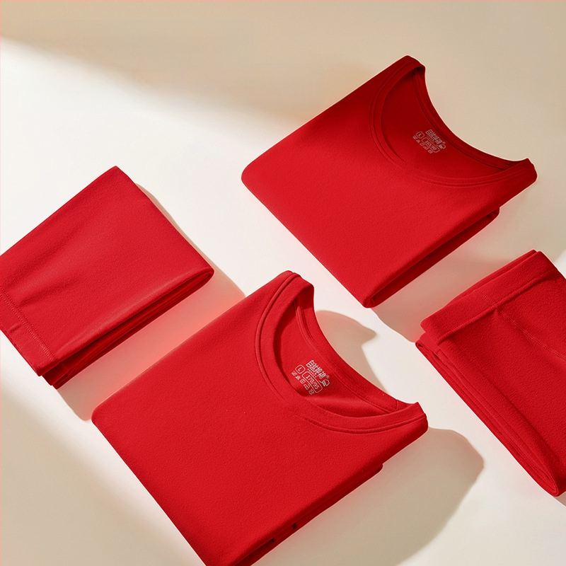 Unisex puuvillane termilise aluskomplekt kapuutsiga, pikkade varrukatega, ümmarguse kaelusega, õmblusteta