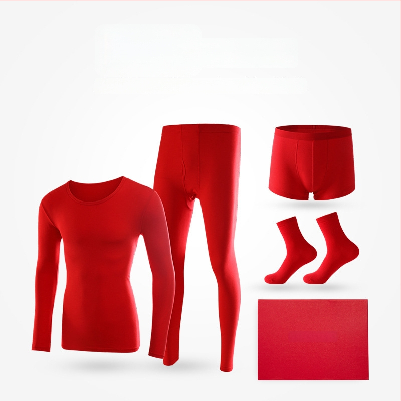 Unisex puuvillane termilise aluskomplekt kapuutsiga, pikkade varrukatega, ümmarguse kaelusega, õmblusteta