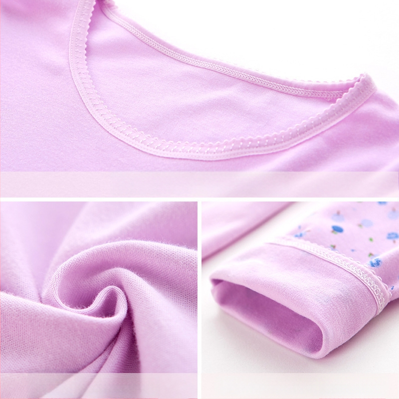 Anfiya motinystės ir žindymo komplektas iš medvilnės, ilgomis rankovėmis, žindymo anga