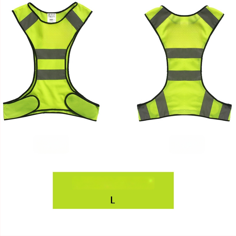 Apsauginė atšvaitinė liemenė tinklinės medžiagos naktiniam bėgimui ir dviračių važiavimui | tinklinė medžiaga; atšvaitinė juosta; modelis MAM-1028; prekinis ženklas mam-safety/Meianming; pritaikomas apdorojimas