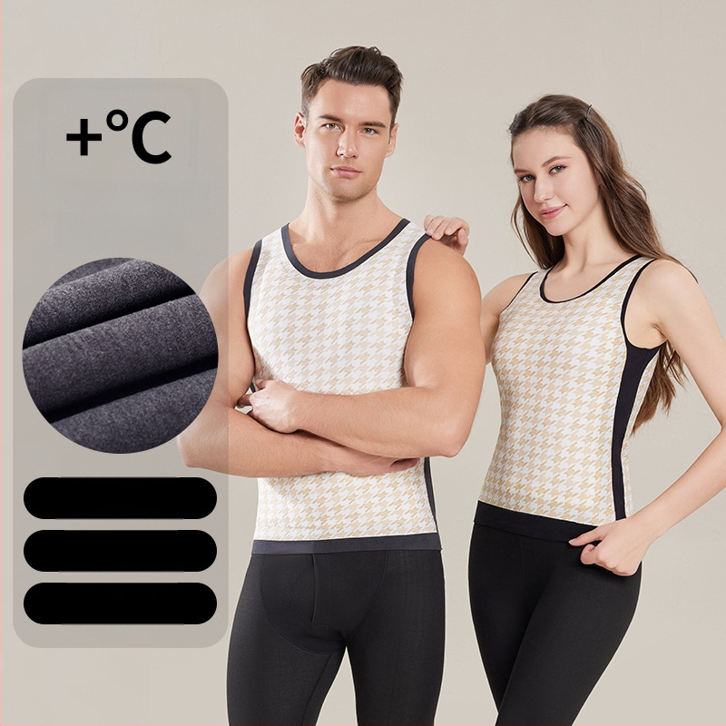 Unisex 100% villane termovest, õmblusteta, pullover stiilis, ümmarguse kaelusega, kahekihiline