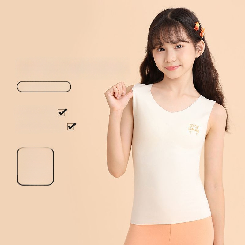 Õmblusteta termiline vest naistele rinnapatjadega, kahekordne kiht akrüülmaterjalist, paks 201–250 g/m²