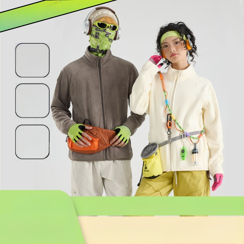 Flisinė striukė Unisex, be gobtuvo, koralo fliso pamušalas, 100% pūkų užpildas, sintetinių pluoštų mišinys