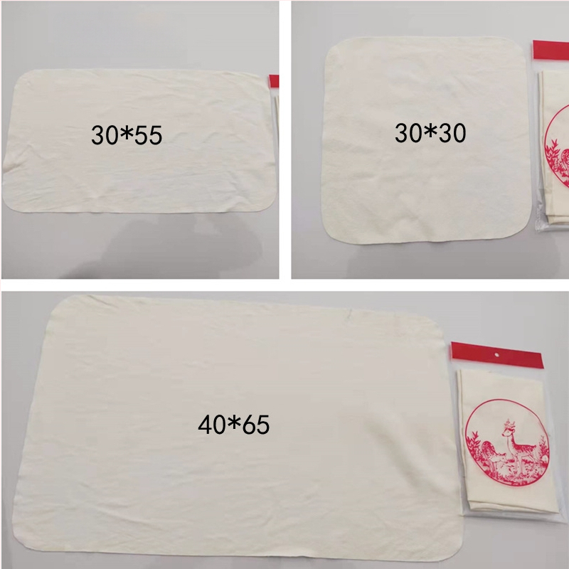 Automobilio valymo skiautelė iš avies odos – daugiafunkcinė, aukštas sugeriamumas, nepalieka plaukų, nepalieka žymių; 70 g; spaudytas logotipas; licencijuota privataus prekinio ženklo etiketė