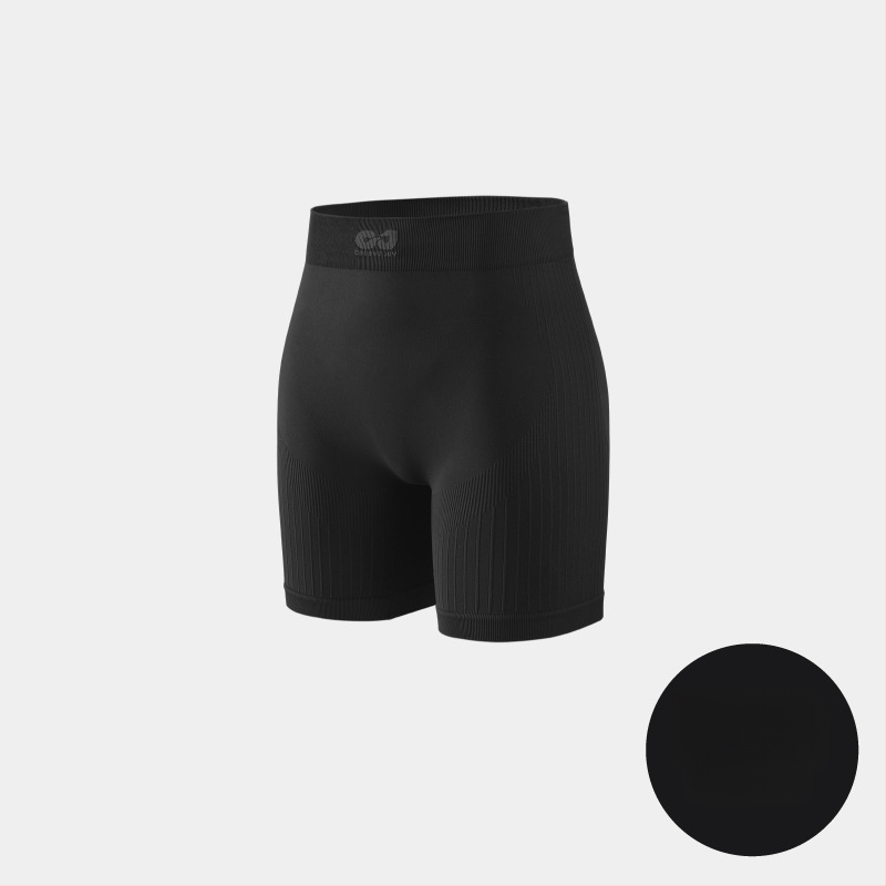 Rexchi naiste jooga lühikesed püksid – kõrge vöökoht, kehakujundus, nylon-spandeks materjal, kolmveerandpikkus, sobib joogale, fitnessile ja rattasõiduks