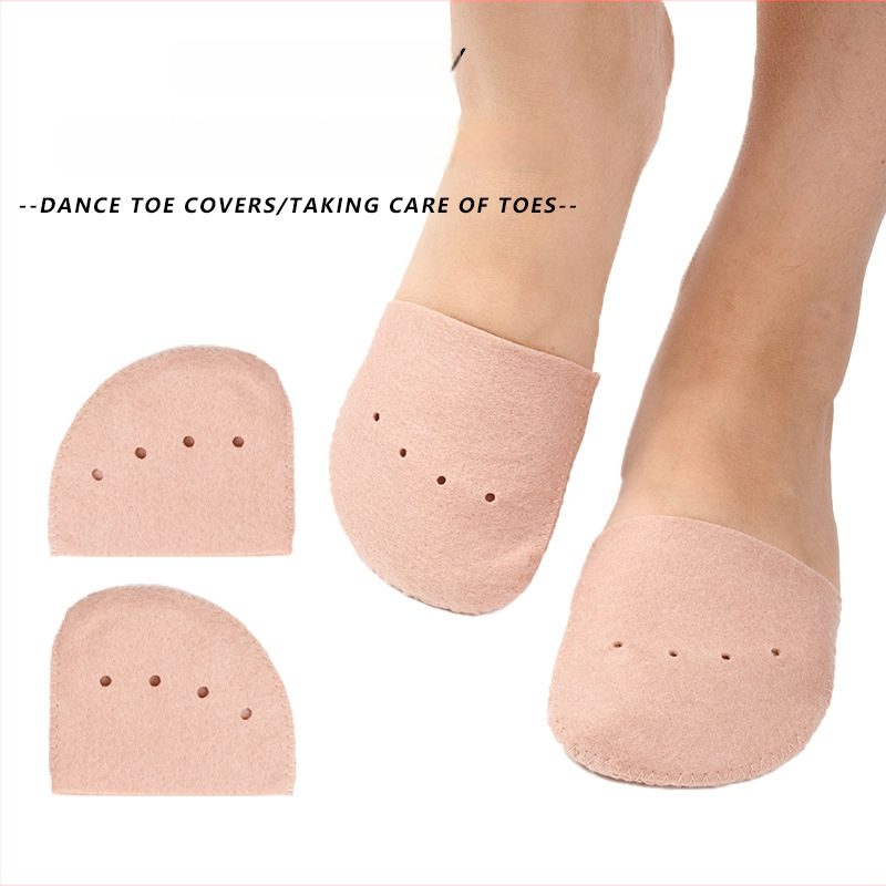 Filcist varbakaitsed balleti jalanõude jaoks – pehme esikäpa padi; materjal: feltt; mudel: felt varbakaitsed; stiil: pointe katmised; sobivad jalanõud: jooksujalatsid, igapäevased jalanõud, soojad jalanõud
