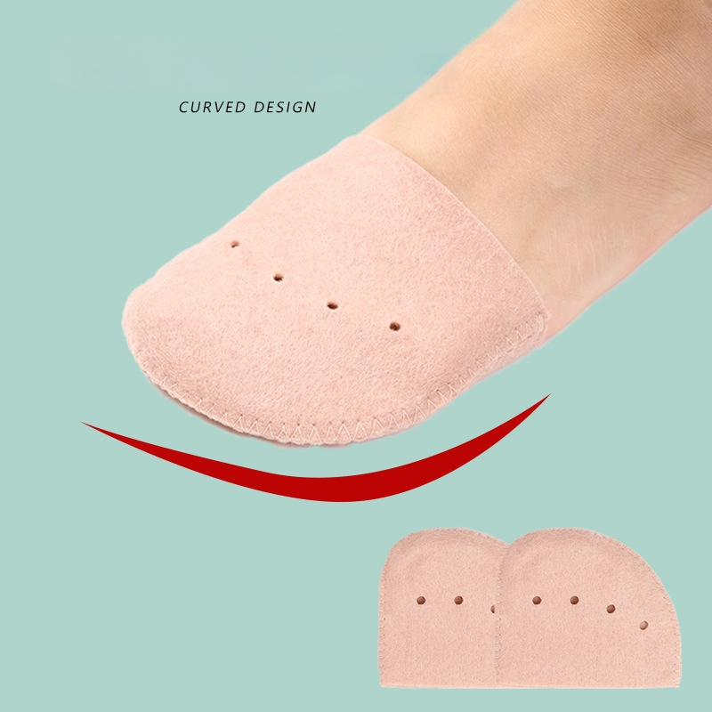 Filcist varbakaitsed balleti jalanõude jaoks – pehme esikäpa padi; materjal: feltt; mudel: felt varbakaitsed; stiil: pointe katmised; sobivad jalanõud: jooksujalatsid, igapäevased jalanõud, soojad jalanõud