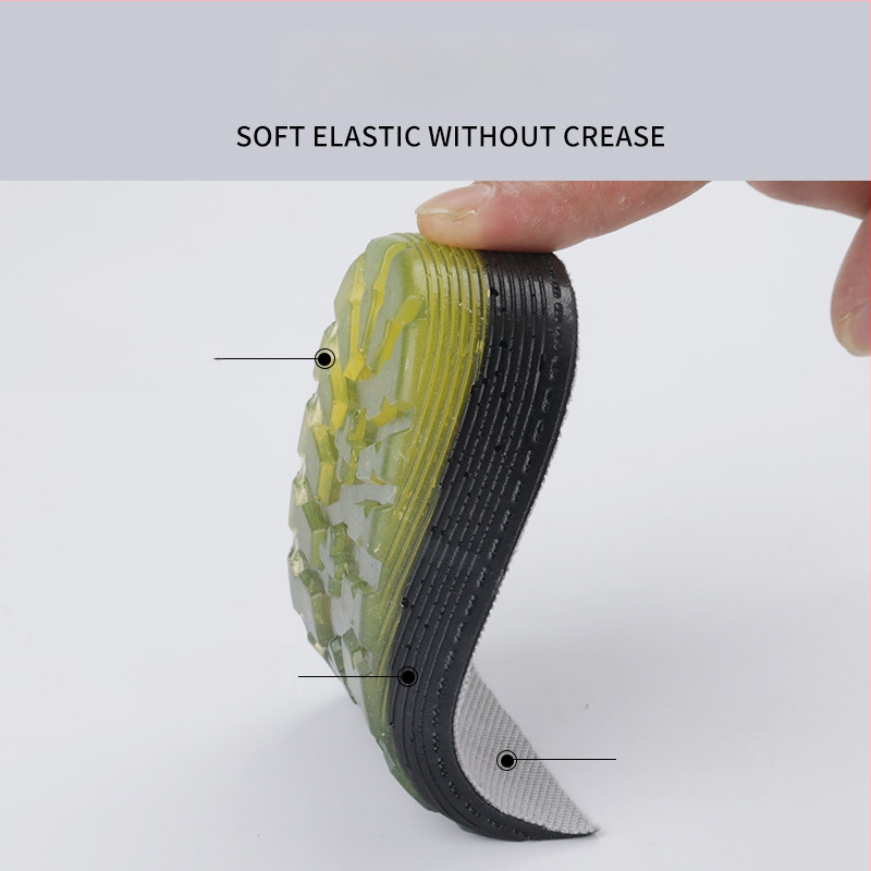 SC99 Silikoonist kõrgust tõstev sisetald, sobib botastele ja tossudele, sisemine poolpad