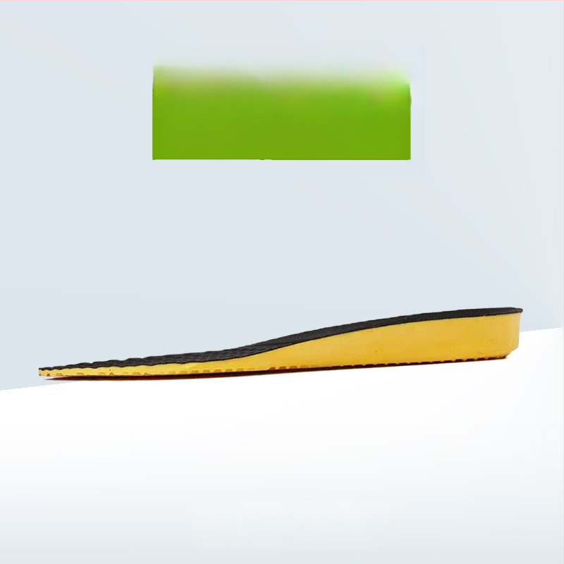 PU + lateksist sisetald kingadele, täis sisetald, hingav lateksikiht, sisemine kõrgendamine, sobib sportlikele, igapäevaste ja tööjalanõudele