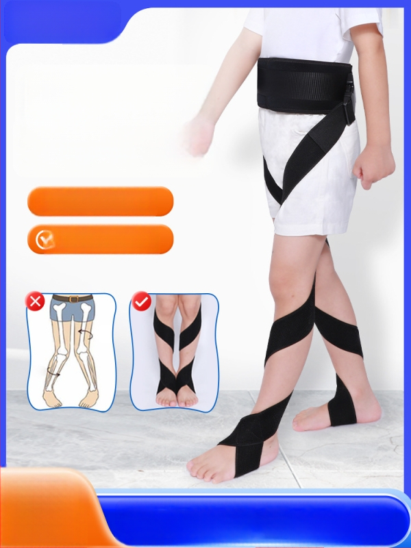 Vaikų kojų ortozė vidinės rotacijos korekcijai, modelis YKS-5081, poliesteris, apsauginė įranga, gamintojas Su Xing, 1 mėnesio garantija