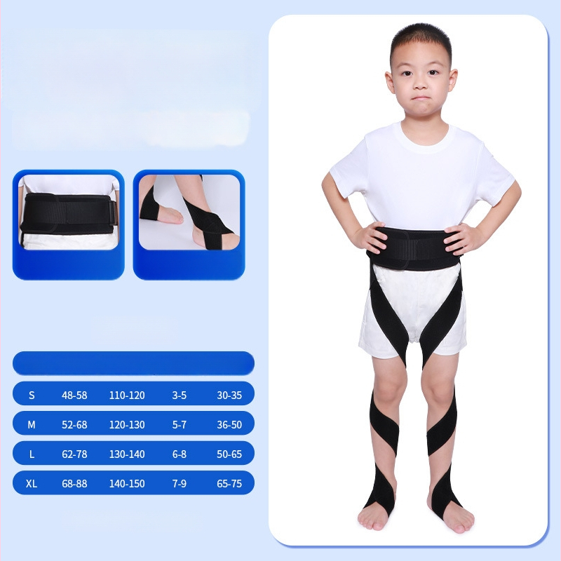 Vaikų kojų ortozė vidinės rotacijos korekcijai, modelis YKS-5081, poliesteris, apsauginė įranga, gamintojas Su Xing, 1 mėnesio garantija