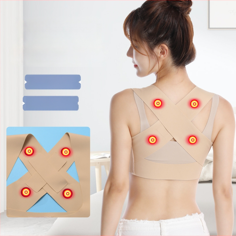 Laikysenos korektorius su magnetine liemene, modelis Lb-86, kvėpuojantis, elastinė kompresija, reguliuojama ir dinamiška nugaros parama