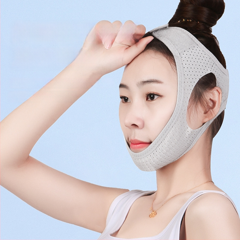 Priemonė prieš knarkimą su trikampiu dirželiu, panardinama medžiaga, savarankiškas šildymas, galvai, sveikatingumo masažas