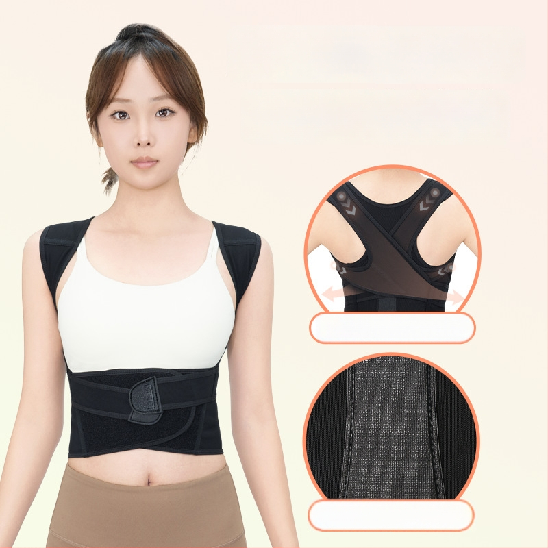 Nugaros laikysenos korektoriaus diržas, atveriami pečiai, tiesi nugara, neprispaudžia, universalus, modelis N03-P, Pulanshi, GB18401