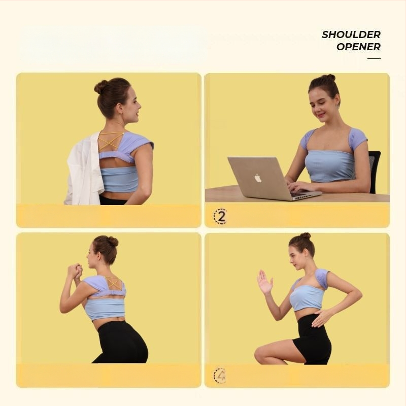 Shilly KJ Laikysenos koregavimo diržas su atvirais pečiais, elastinė ortopedinė nugaros atrama suaugusiems, modelis KJ, rinkai išleista 2024-05-22