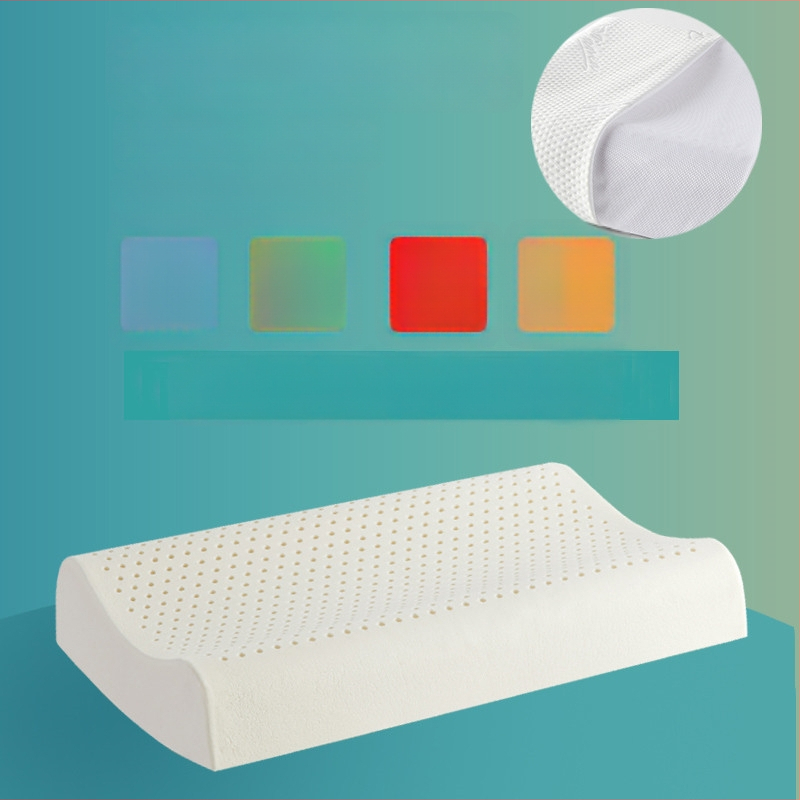 ROYAL NEO lateksinė kaklo pagalvė, stačiakampio formos, natūralus lateksas >90%, megztas audinys, svoris 1,0–1,5 kg, aukštis 10–15 cm, skirta suaugusiems