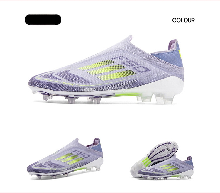 Futbolo bateliai su kvėpuojančia technologija, žemas viršus iš sintelinės odos, anti-slip gumos padai, treniruotėms ant žolės