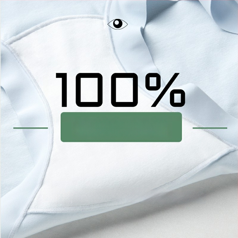 Moteriškos medvilninės kelnaitės su aukštu juosmeniu — kvėpuojančios, pilvo formavimas, antibakterinės, pagrindinis audinys 95–100% medvilnė, tarpklos pamušalas 100% medvilnė