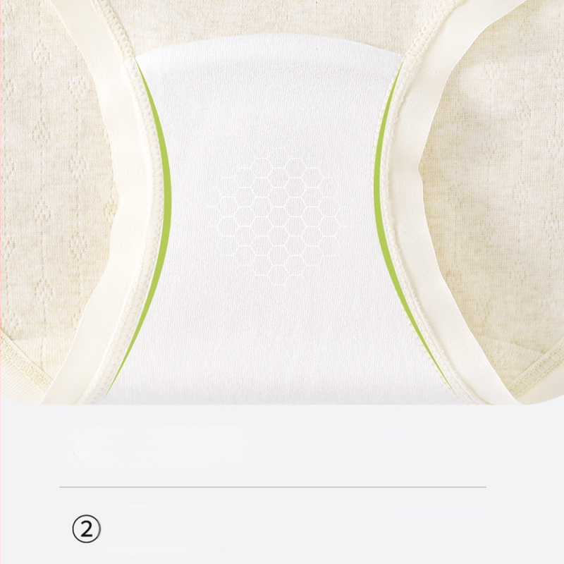 Nėščiosios apatiniai iš medvilnės, žemas juosmuo V formos kirpime, kvėpuojanti medvilnė, Jacquard mezginys