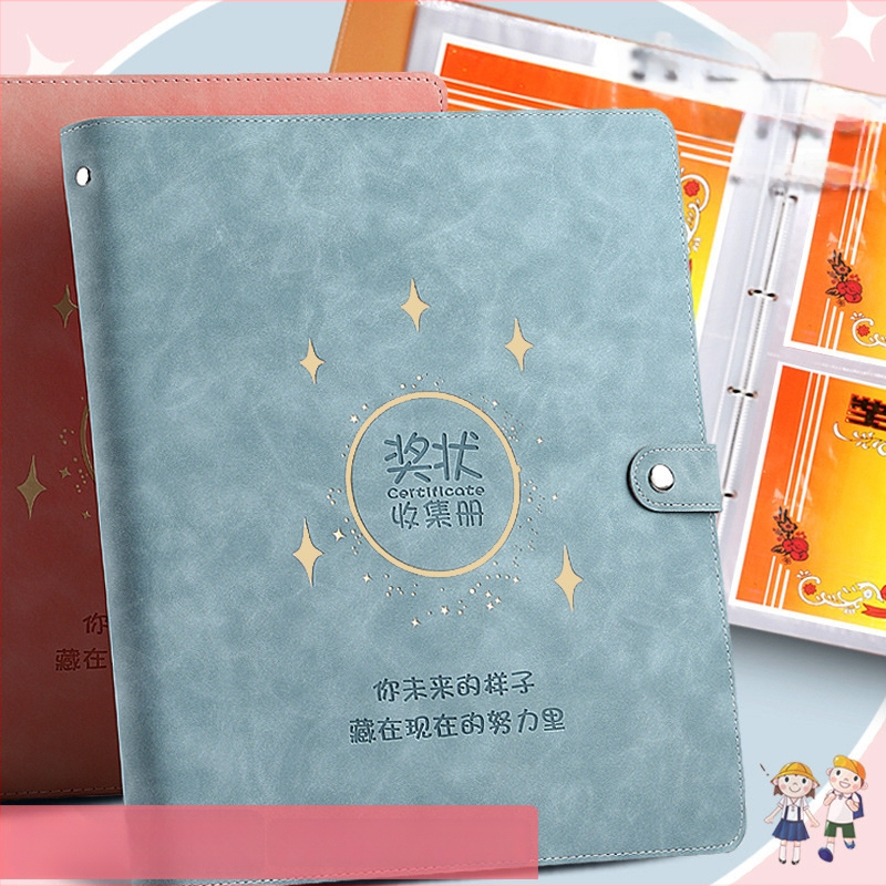 Odinė pažymėjimų rinkinio knyga, Avinar modelis 05, 120 puslapių, pritaikymas, storis 4