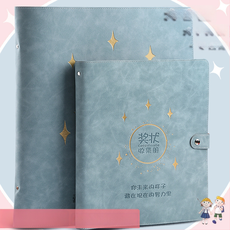 Odinė pažymėjimų rinkinio knyga, Avinar modelis 05, 120 puslapių, pritaikymas, storis 4