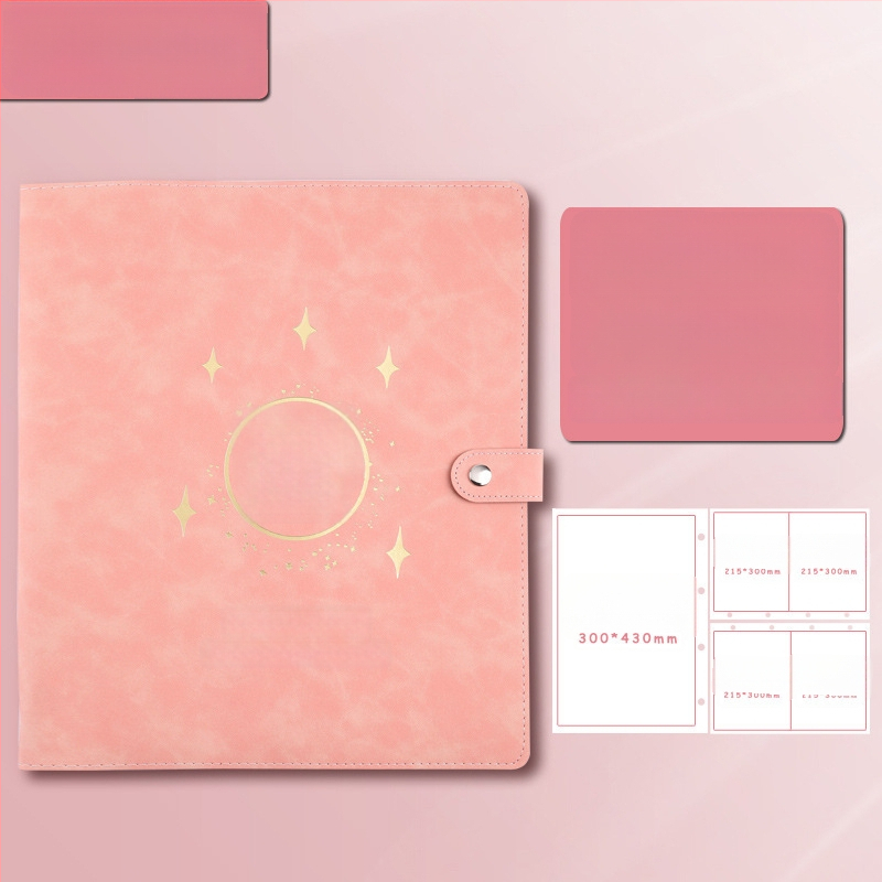 Odinė pažymėjimų rinkinio knyga, Avinar modelis 05, 120 puslapių, pritaikymas, storis 4