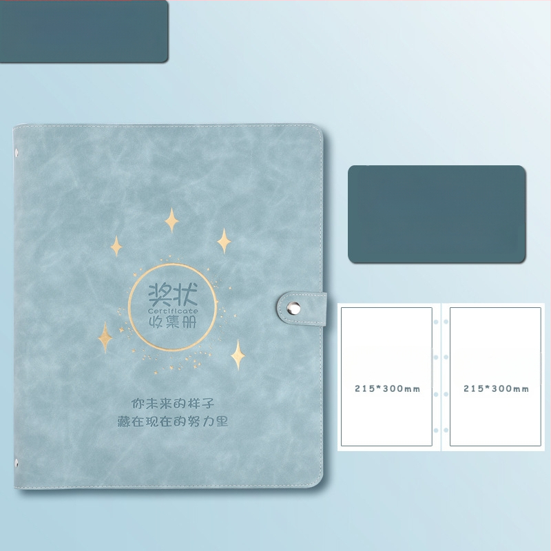 Odinė pažymėjimų rinkinio knyga, Avinar modelis 05, 120 puslapių, pritaikymas, storis 4